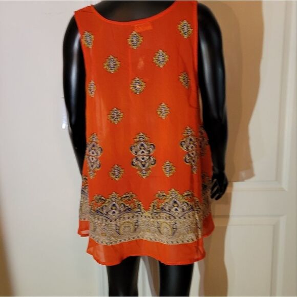BRAND NEW COLOR OF INDIA SLEEVELESS ROUNDNECK LINE WOMEN"S TOP - Picture 10 of 16